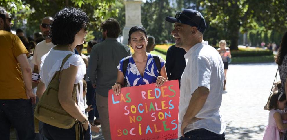 Concentraciones por una infancia y adolescencia libre de pantallas